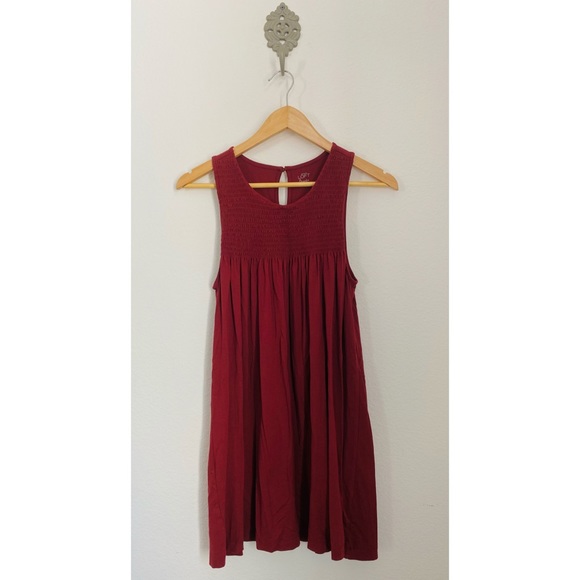 AnnTaylor Loft Beach • Burnt Red Sleeveless Blouse - Picture 1 of 12